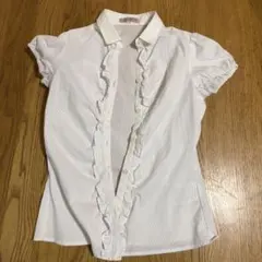 NARACAMICIE 半袖シャツ サイズ0 フリル