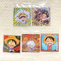 《未開封》 ルフィ にふぉるめーしょん ウエハース ステッカー ワンピース