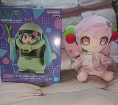 初音ミク　ザクぐるみ　フィギュア　桜ミク　2020　ぬいぐるみ