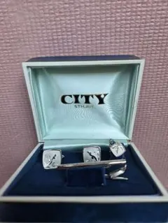 CITY 5TH.AVE. ネクタイピン カフス セット