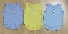 メッシュ タンクトップ ロンパース 3点セット 70size
