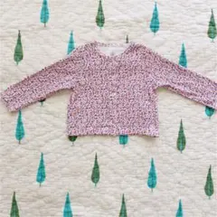 ♡美品♡プチバトー♡花柄コットンカーディガン♡