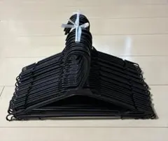 クリーニングハンガー25本セット 黒