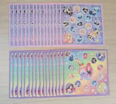 アイカツ! 折り紙 2種31枚 星宮いちご 紫吹蘭 桐谷葵 미사용 당시 물건