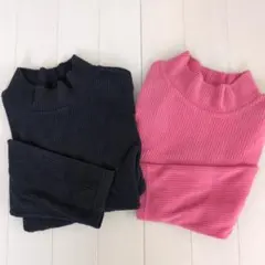 ユニクロ ハイネック トップス