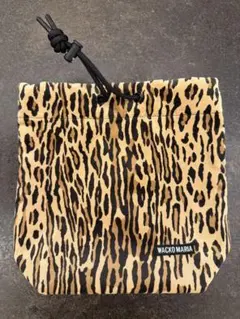 【美品】WACKO MARIA VELVET DRAWSTRING BAGのサムネイル