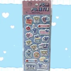 ぷっくりシール 平成レトロ ポンポネット マシュマロシール 新品未使用