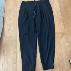 UNIQLO ブラック ワークパンツ Lサイズ レディース