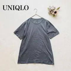 【ユニクロ】エアリズムコットンクルーネックT（M）半袖 シンプル 無地