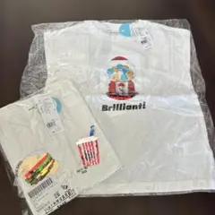 新品　グローバルワーク　130cm ハンバーガー Tシャツ　スパンコール　2枚