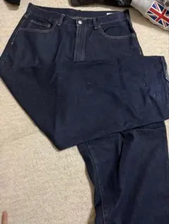 gap スーパーバギーデニム　紺