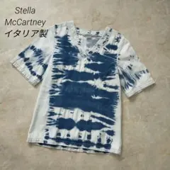 【極美品/ランウェイ着】ステラマッカートニー 19SS タイダイデニムトップスのサムネイル