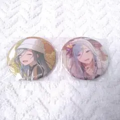 ② 日野森雫 プロセカ グリッター缶バッジ 47C 48C