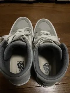 VANS グレー ハイカットスニーカー