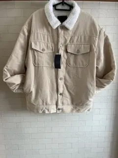 しまむら　ジャンバー　ブルゾン　メンズ　M コーデュロイ生地