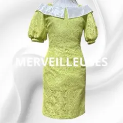 MERVEILLEUSES総レースワンピ9号バブル期　ART VINTAGE
