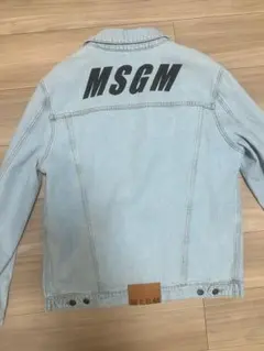 MSGM ライトブルー デニムジャケットのサムネイル