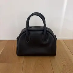 【値下げ・美品】efole ミニボストンショルダーバッグ