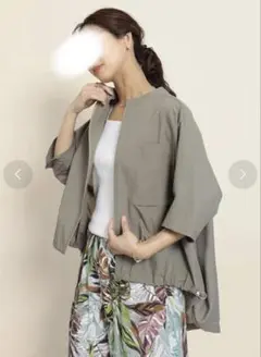 ヤマダヤ バックプリーツシャツブルゾンのサムネイル