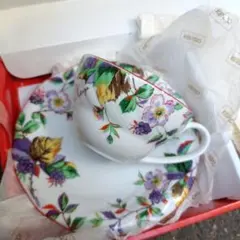 KENZO 花柄 ティーカップとソーサー セット