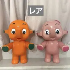 佐藤製薬 サトちゃんとサトコちゃんセット 身長95cm 当時物 昭和レトロ