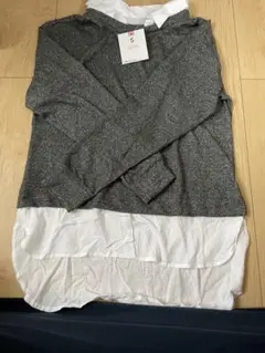 JANINA Sサイズ レイヤード長袖トップス