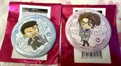 名探偵コナン　毛利小五郎　妃英理　デフォルメねこ　ver.4 カンバッジ