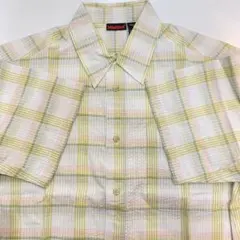 sh3600 Marmot マーモット　半袖チェックシャツ Mサイズのサムネイル