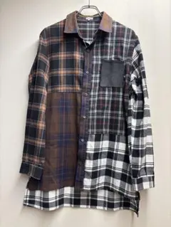 美品　ロエベ 22AW アナグラムスタンプシルクチェックシャツ トップス 2025年最新】LOEWE ネルシャツの人気アイテム - メルカリ