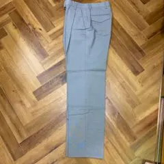 ユナイテッドアローズ　ハイウエスト　パンツ　絶妙カラー　くすみブルー　雨シミあり