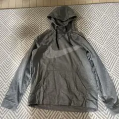 Nike Dri-FIT グレー フーディ L