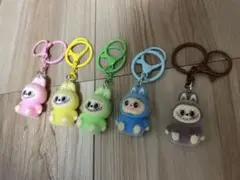 ラブブ　キャラクターキーホルダー 5個セット