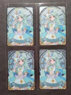 名探偵プリキュア！　キラキラカードグミ　キュアエクレール　4枚まとめ売り