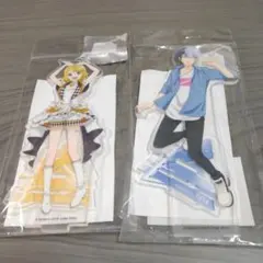 プロジェクトセカイ アクリルスタンド 鏡音リン 青柳冬弥