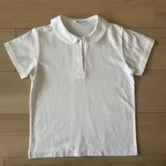 【クリーニング済】familiar 半袖ブラウス サイズ120cm