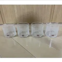 昭和レトロ】サントリー　グラス4個セット　Suntory Whisky