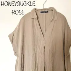 c*.様 【HONEYSUCKLE ROSE】ワンピース　膝丈　シャツワンピ　半のサムネイル