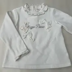 110サイズ　メゾピアノ 裏起毛トレーナー