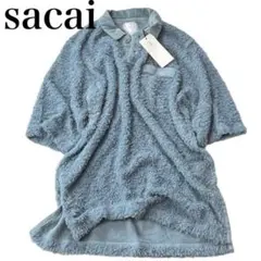 sacai サカイ 半袖ポロシャツ タオル地のサムネイル
