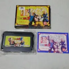 FC ドラゴンボールZIII 烈戦人造人間 箱 説明書 付き ファミコンソフト