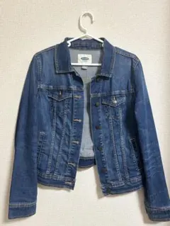 OLDNAVYダークブルー デニムジャケット