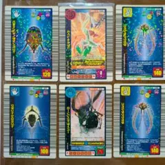 ムシキング(2004年夏限定カード)6枚セット