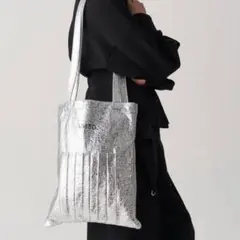 ⁑UN3D. ORIGAMI POCKET TOTE オリガミポケットラメトートのサムネイル
