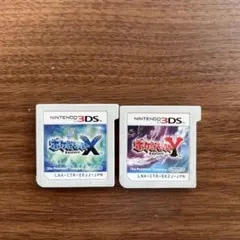 【3DS】ポケットモンスターX・Y2点セット