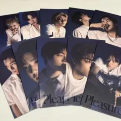 【TREASURE】pleasure アルバム 10人 セット blue ver