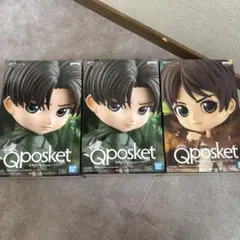 進撃の巨人 Qposket フィギュア 3体セット - メルカリ