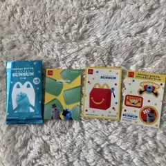 パペットスンスン マクドナルド オリジナルシール 3枚セット Aセット