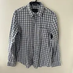 BANANA REPUBLIC チェック柄長袖シャツ UNTUCKED FITのサムネイル