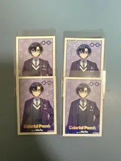 カラフルピーチ もふ ステッカー シール