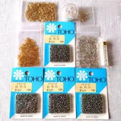 未使用未開封TOHO ビーズ含む、その他ビーズまとめ売り